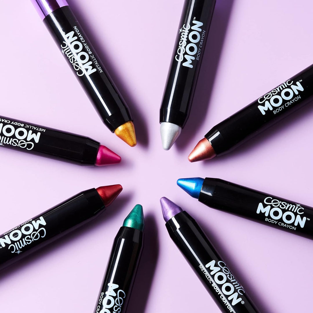 Cosmic Moon - Metallic-Gesichtsbemaltungsstift/Körpermalkreide Make-Up für Gesicht & Körper - 3.5g -