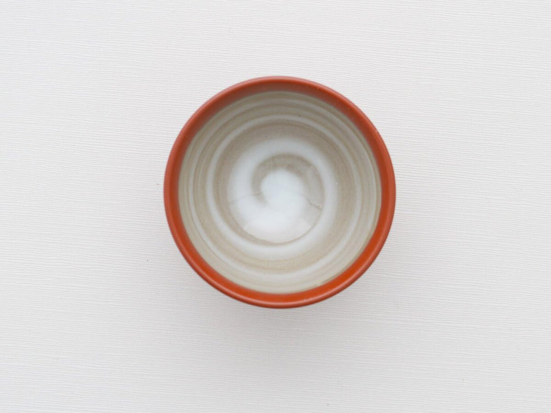 Original japanische Teekanne, Kyusu, mit 5 Becher: Shu Hiramaru. Integriertes Tee-Sieb aus Edelstahl
