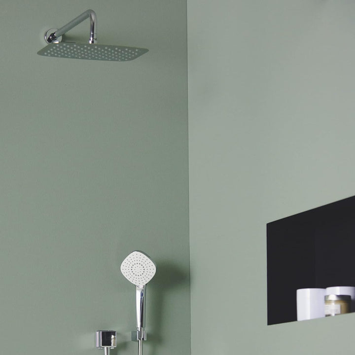 Ideal Standard B9445AA Idealrain Kopfbrauseanschluss Aufputz Wandanschluss Chrom, Wandanschluss Chro