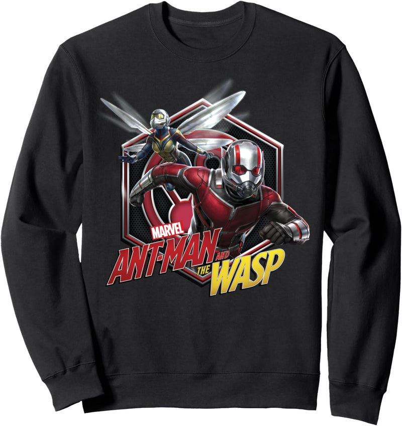 Marvel Ant-Man And The Wasp Hexagon Portrait Sweatshirt
