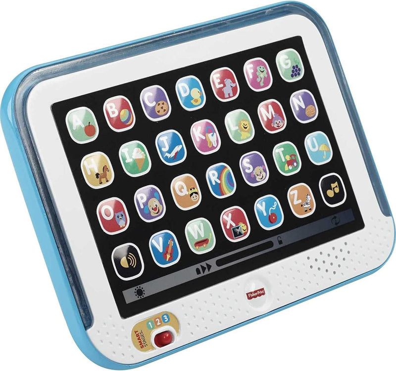 Fisher-Price Lernspass, Lernspielzeug für Kleinkinder, Smart Stages Tablet Computer-Attrappe mit Mus