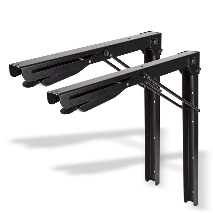 DEMA Metall Wandkonsole Konsole Klappkonsole Tischbeine Tischfuss klappbar 2er Set 2 Stück belastbar