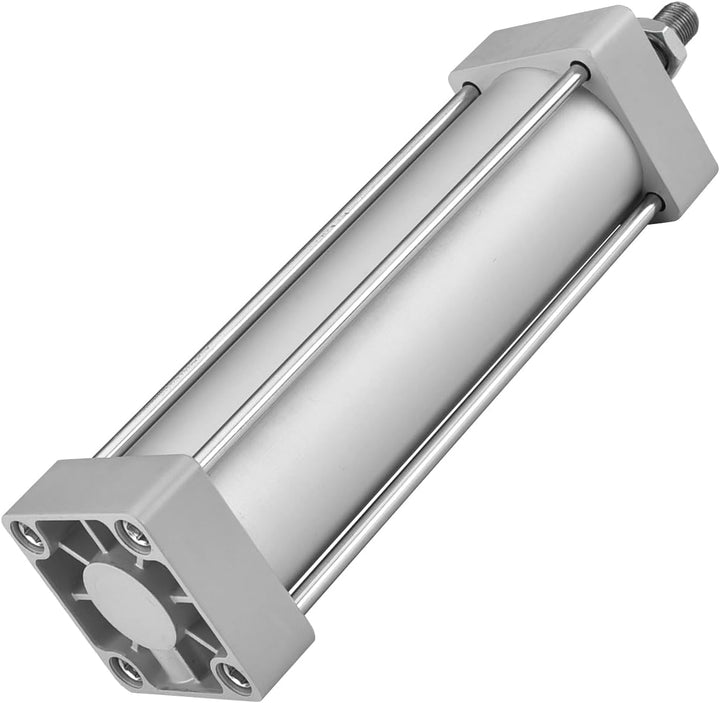 Heschen Pneumatischer Standard-Luftdruckzylinder, SC 63-175, PT3/8 Anschluss, 63mm Bohrung, 175mm Hu