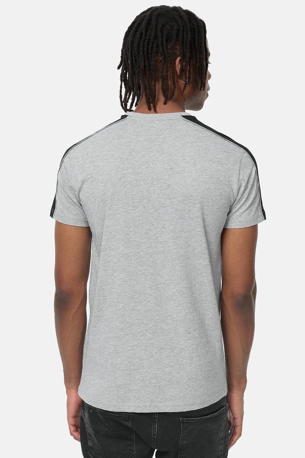 Lonsdale Herren T-Shirt Normale Passform ARDMAIR XXL Marl Grey/Black/White, XXL Marl Grey/Black/Whit
