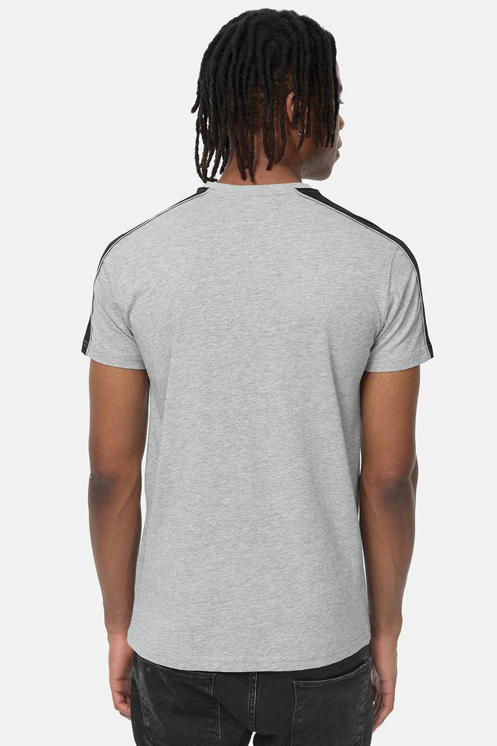 Lonsdale Herren T-Shirt Normale Passform ARDMAIR XXL Marl Grey/Black/White, XXL Marl Grey/Black/Whit