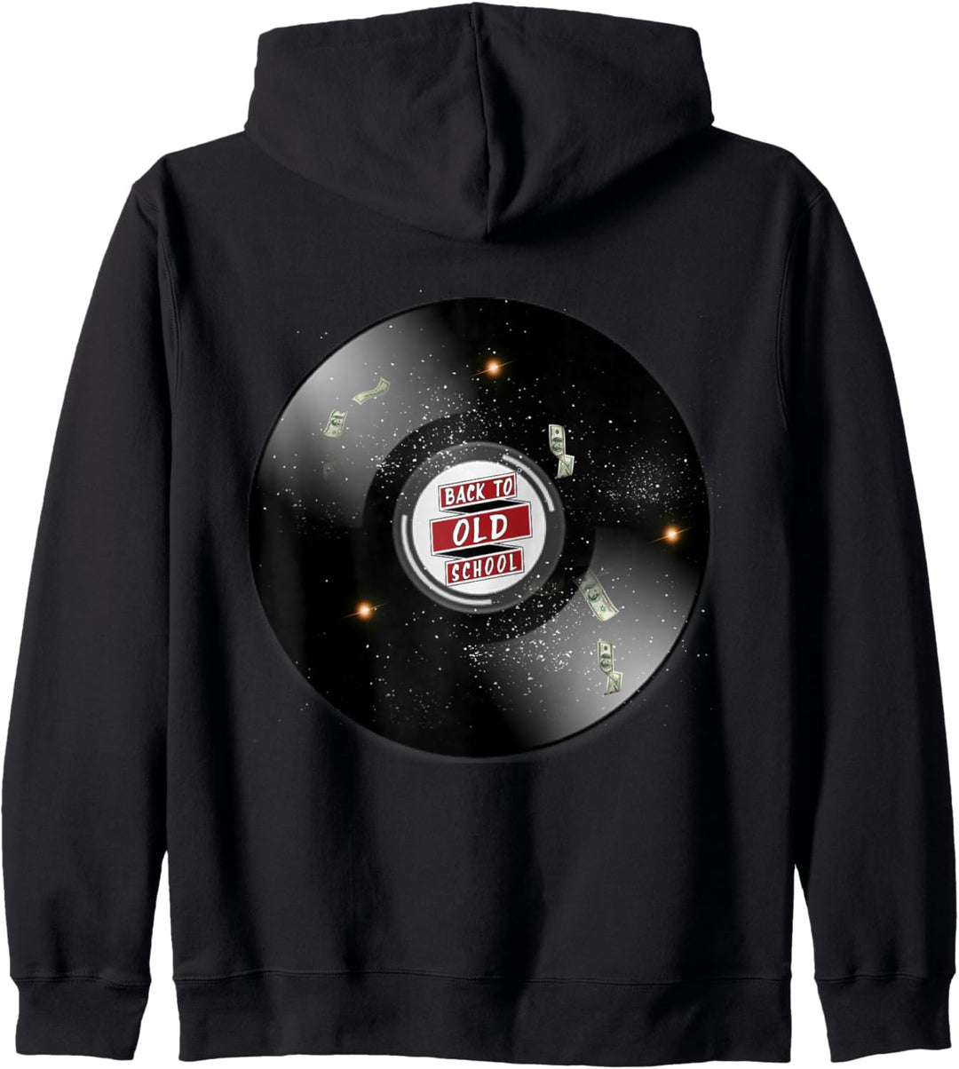BACK TO OLDSCHOOL Galaxie Kapuzenjacke