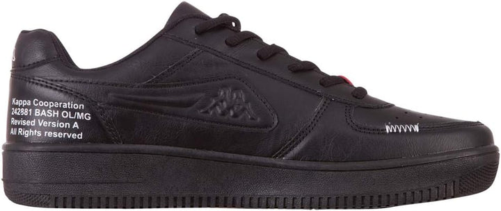 Kappa Herren Bash Mid Fur Sneaker 1110 Black White 37 EU