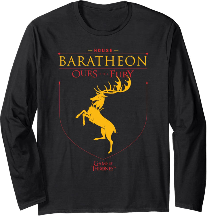 Game of Thrones House Baratheon Sigil Langarmshirt