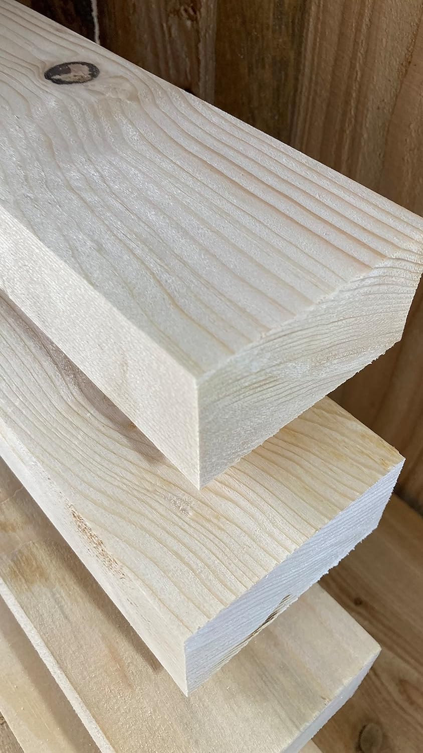 FICHTE KVH HOLZ Konstruktionsvollholz Balken Rahmen Kantholz gehobelt 45x90cm 160cm Länge (1), 1