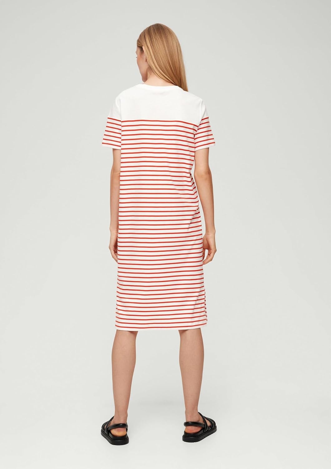 s.Oliver Damen Kleid kurz 40 Orange 25g2, 40 Orange 25g2