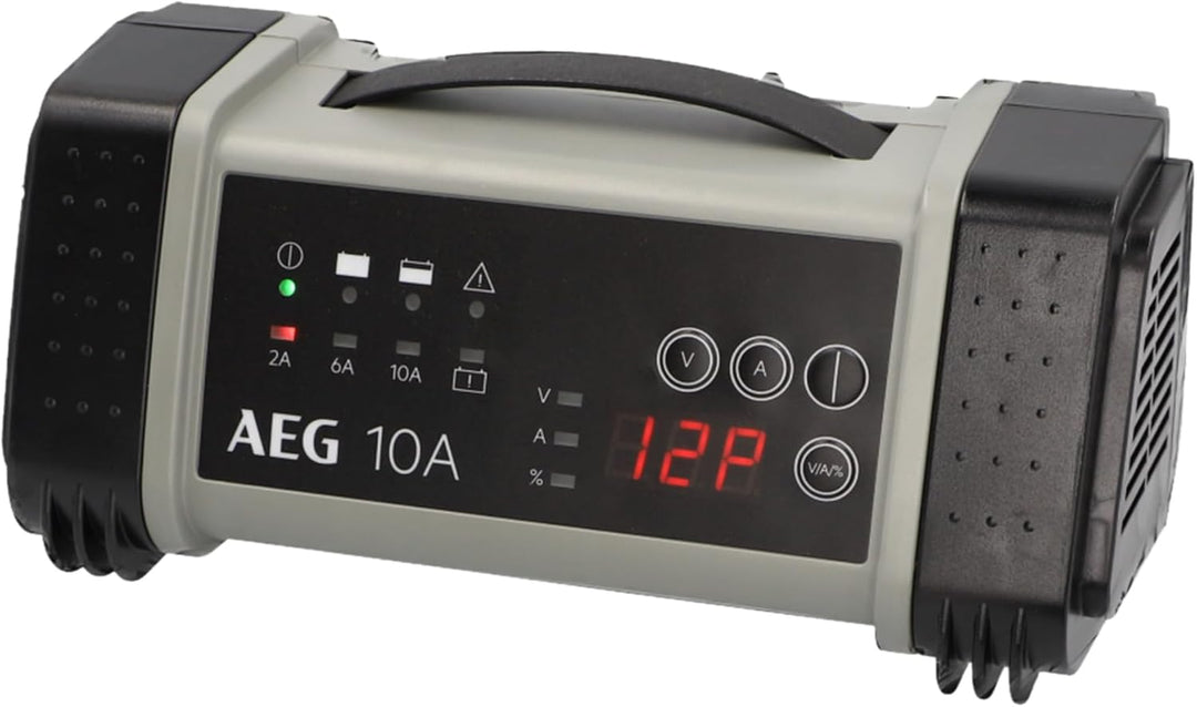 AEG Automotive 97024 Mikroprozessor-Ladegerät LT 10 Ampere für 12 und 24 V Batterien, 9-stufig 10 Am