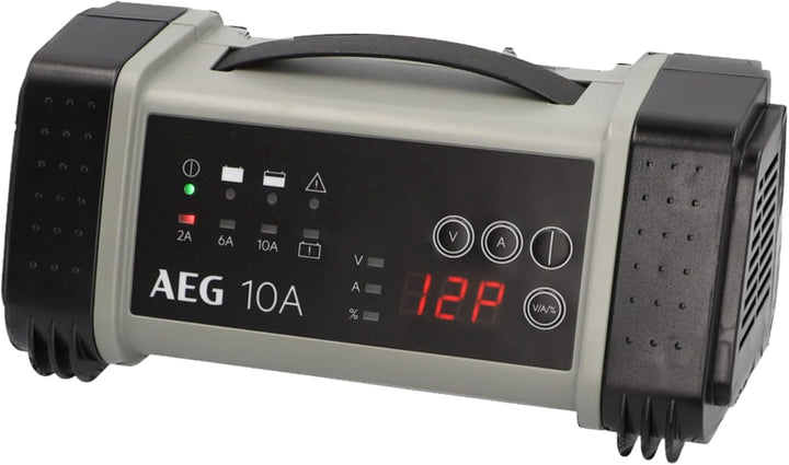 AEG Automotive 97024 Mikroprozessor-Ladegerät LT 10 Ampere für 12 und 24 V Batterien, 9-stufig 10 Am