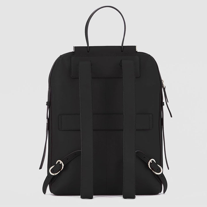 Piquadro Circle Rucksack, 36 cm, Schwarz (Nero)