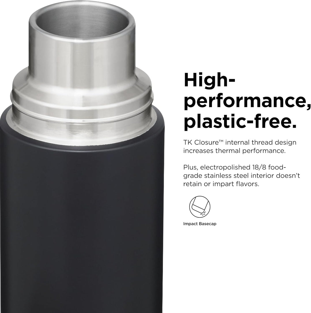 Klean Kanteen Herren tkpro-sb Trinkflasche Einheitsgrösse Shale Black (Matt), Einheitsgrösse Shale B