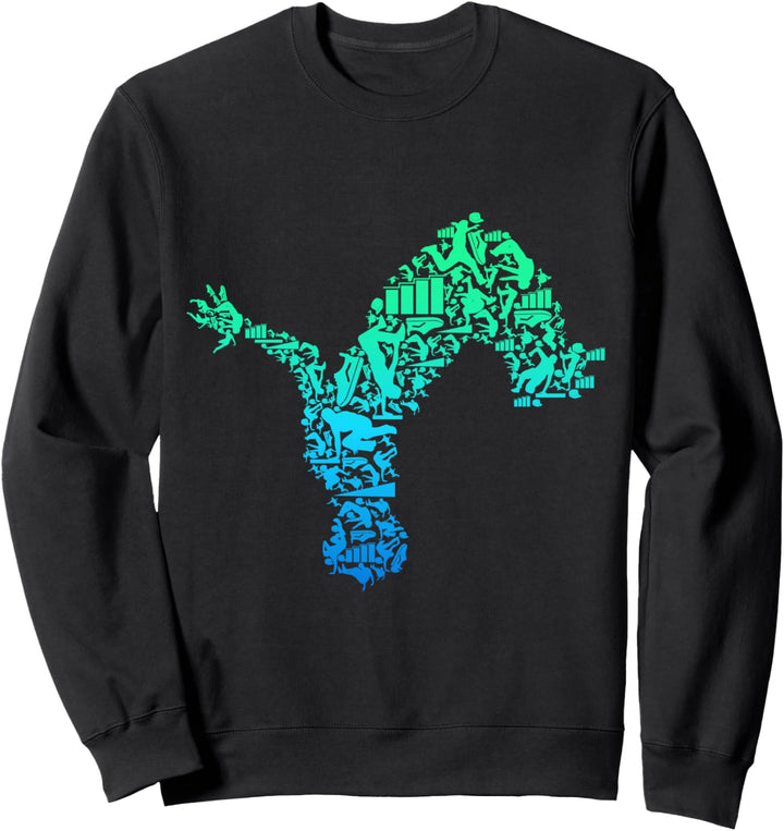 Parkour Parcouring Extremsportler Parcour Jungen & Kinder Sweatshirt