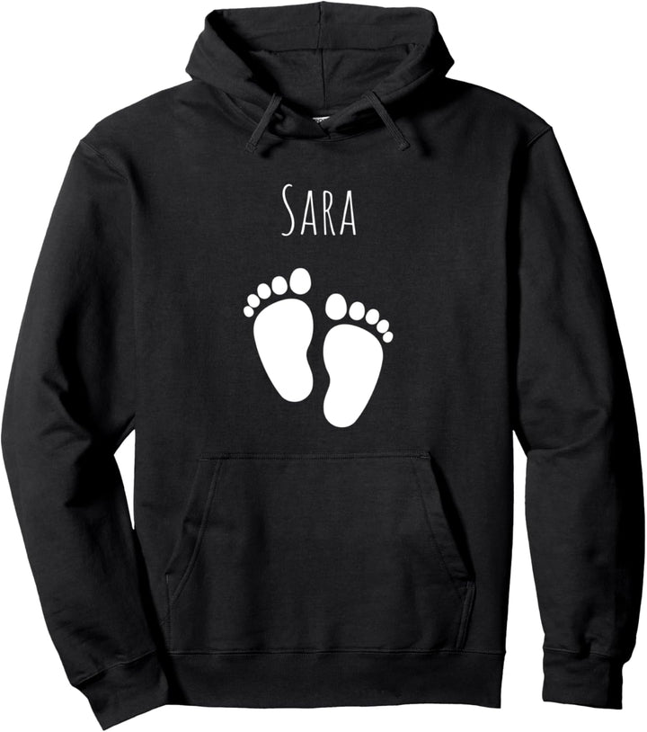 Sara Babyname Mädchen Babynamenbuch Mädchen Pullover Hoodie