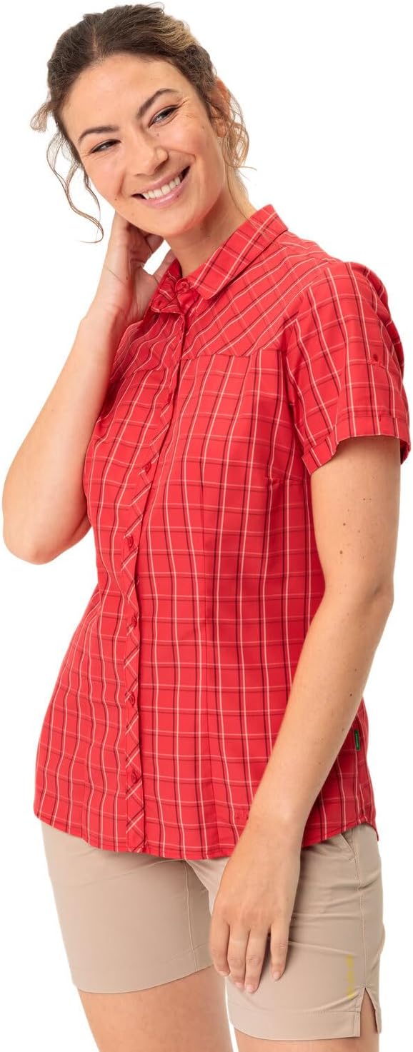 VAUDE Damen Women's Tacun Shirt Ii T-Shirt 36 Flame, 36 Flame
