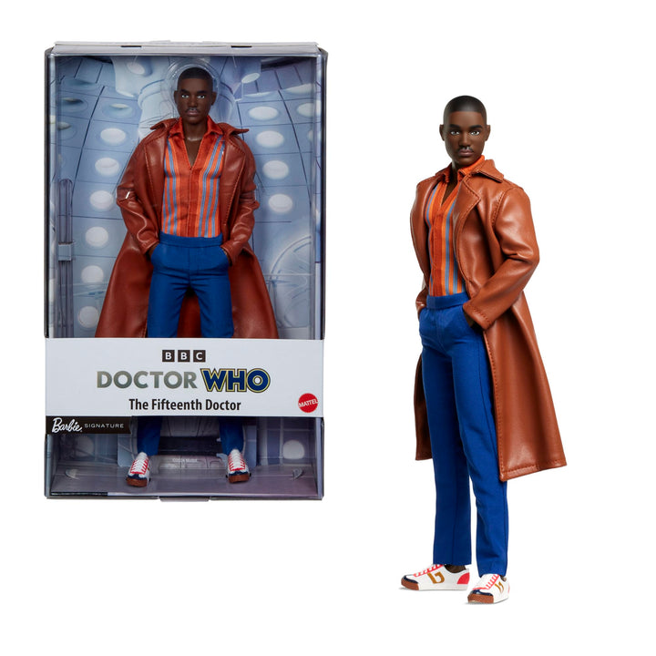Barbie Der fünfzehnte Doctor Puppe, Dr. Who Sammelfigur, inspiriert durch die 14. Staffel der Serie,