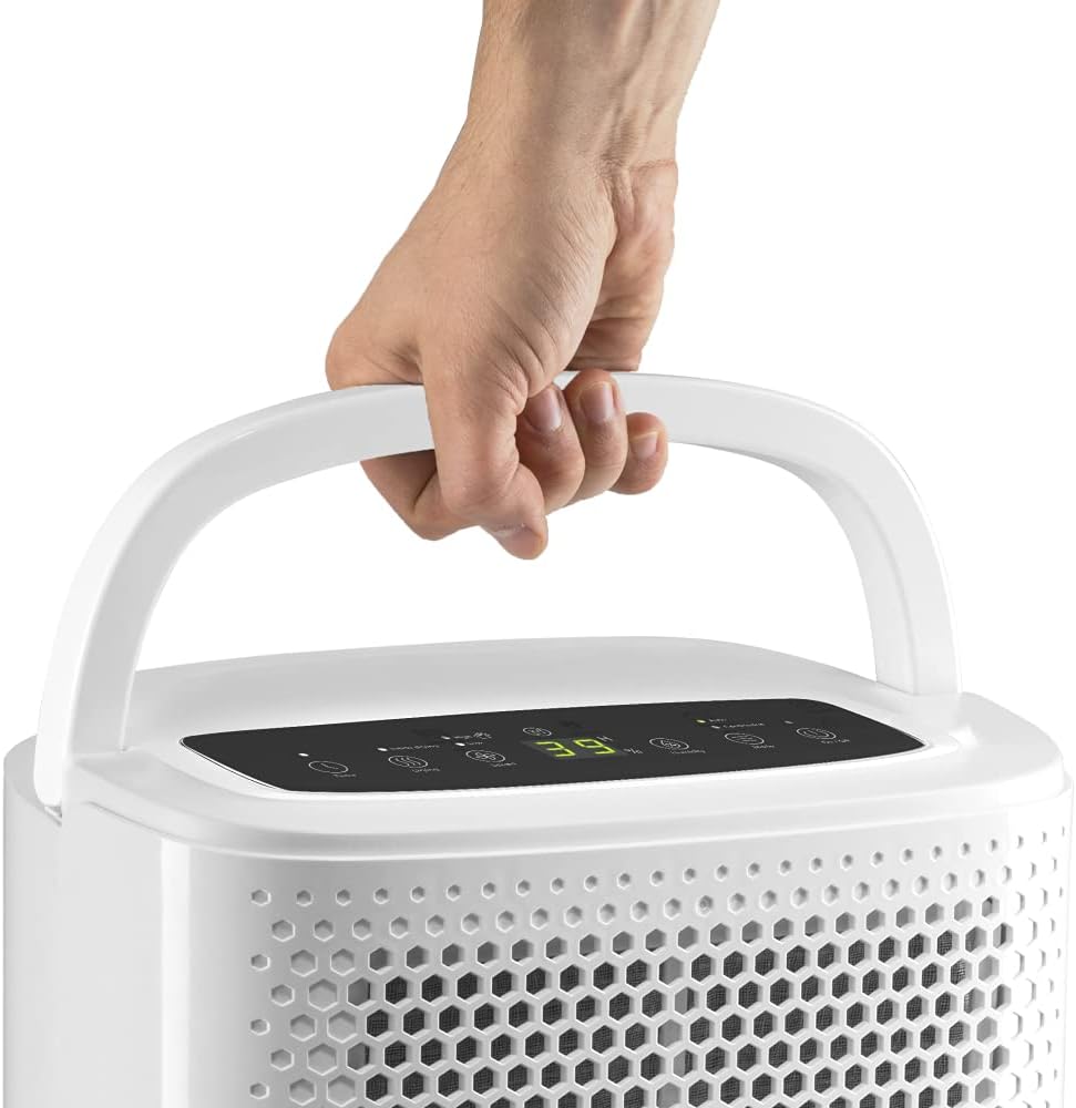 TROTEC Raumentfeuchter elektrisch TTK 26 E – Leistung 10 L/Tag – Fläche 15 m² / 37 m³ – Entfeuchtung