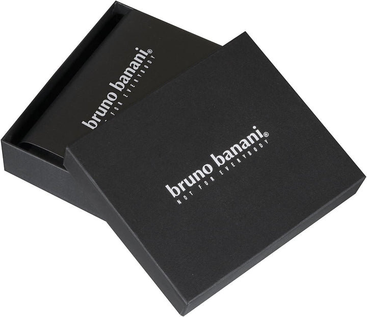 bruno banani Herren Geldbörse Portemonnaie Geldbeutel Schwarz 6861