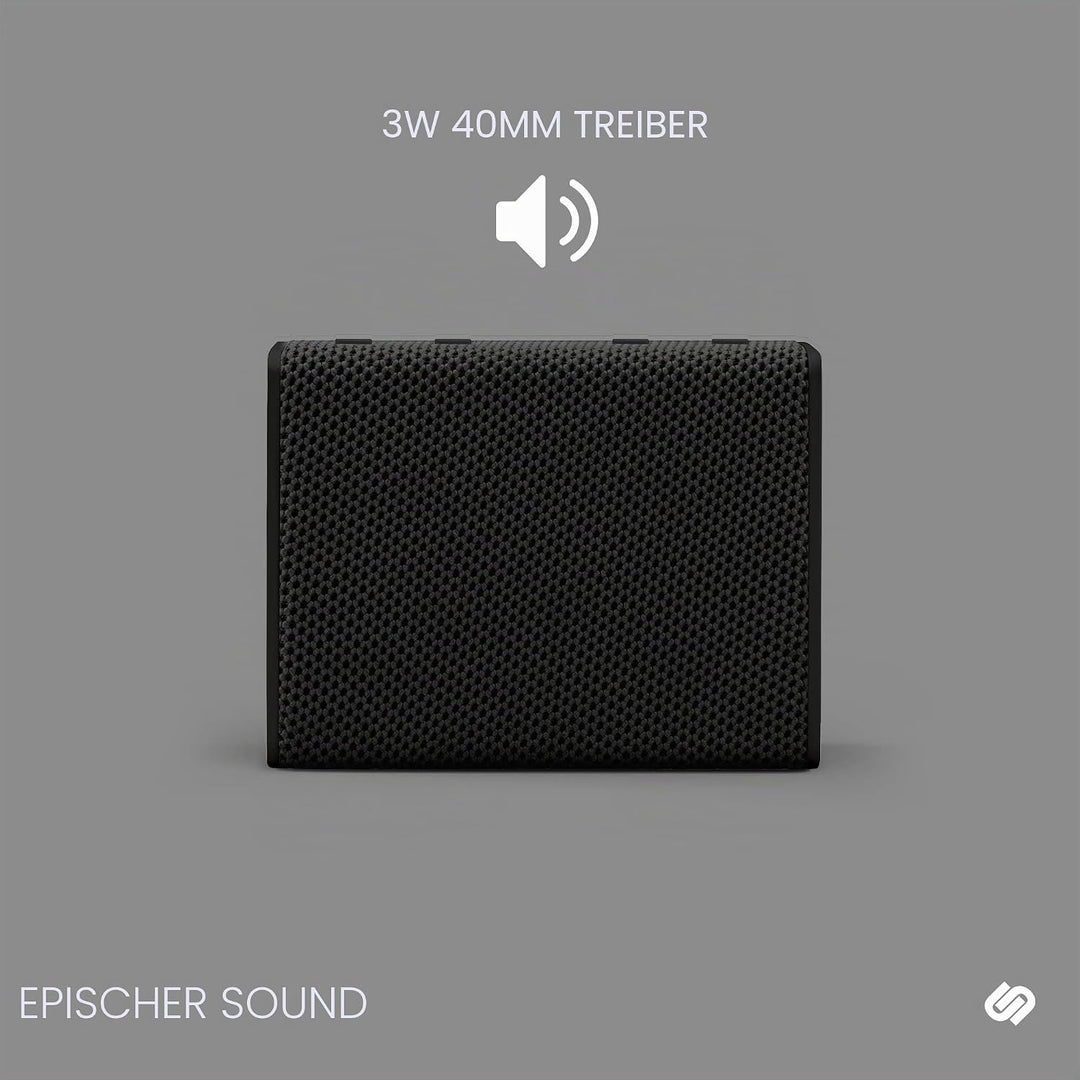 Urbanista Sydney Kabelloser Taschenlautsprecher Bluetooth 5.0, 5 Stunden Spielzeit, spritzwassergesc