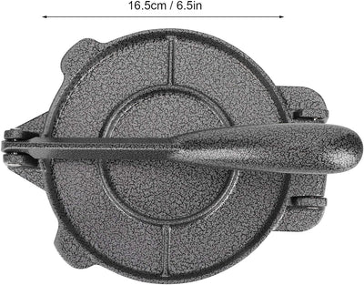 Dioche Tortilla Presse, 6,5-Zoll Tortillapresse aus Antihaft Aluminiumlegierung,Werkzeug zur Herstel