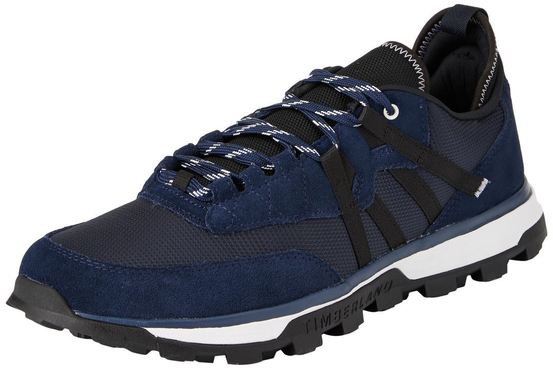 Timberland Herren Treeline Mountain RunnerOxford 41.5 EU Dk Blu Suede, 41.5 EU Dk Blu Suede
