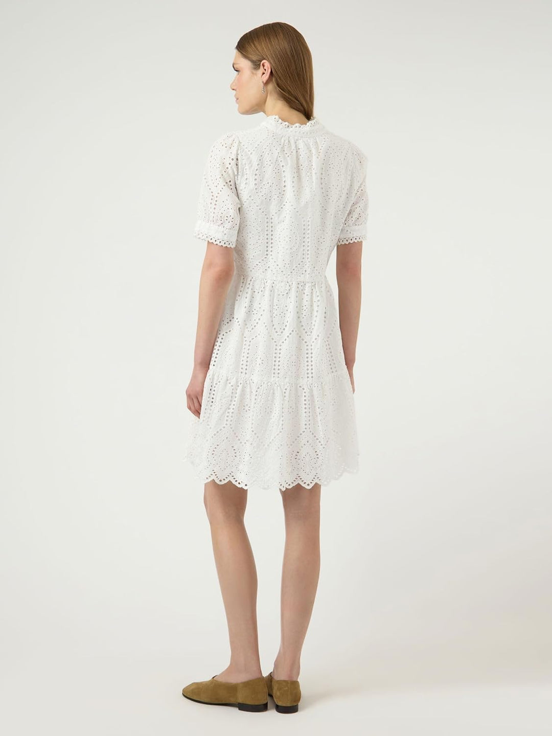 YAS Female Minikleid YASHOLI XS Star White, XS Star White