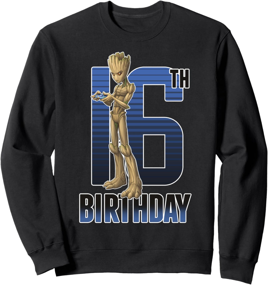 Marvel Guardians Of The Galaxy Groot 16th Birthday Sweatshirt