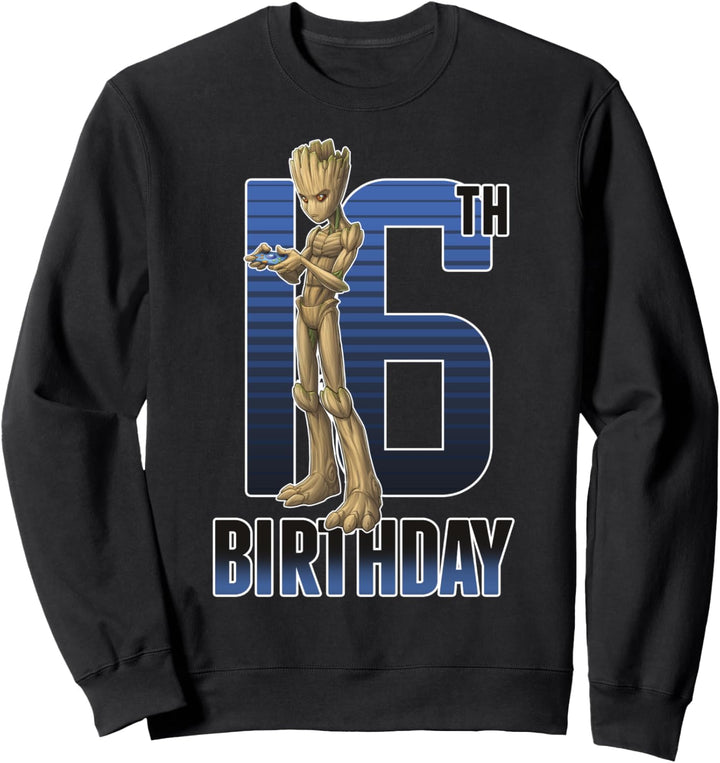 Marvel Guardians Of The Galaxy Groot 16th Birthday Sweatshirt