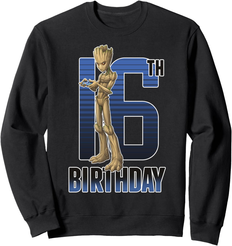 Marvel Guardians Of The Galaxy Groot 16th Birthday Sweatshirt