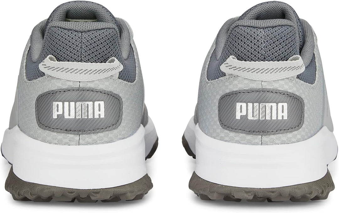 PUMA Herren Fusion Grip Extra Breit Golfschuh 40 EU Flach Hellgrau Puma, 40 EU Flach Hellgrau Puma