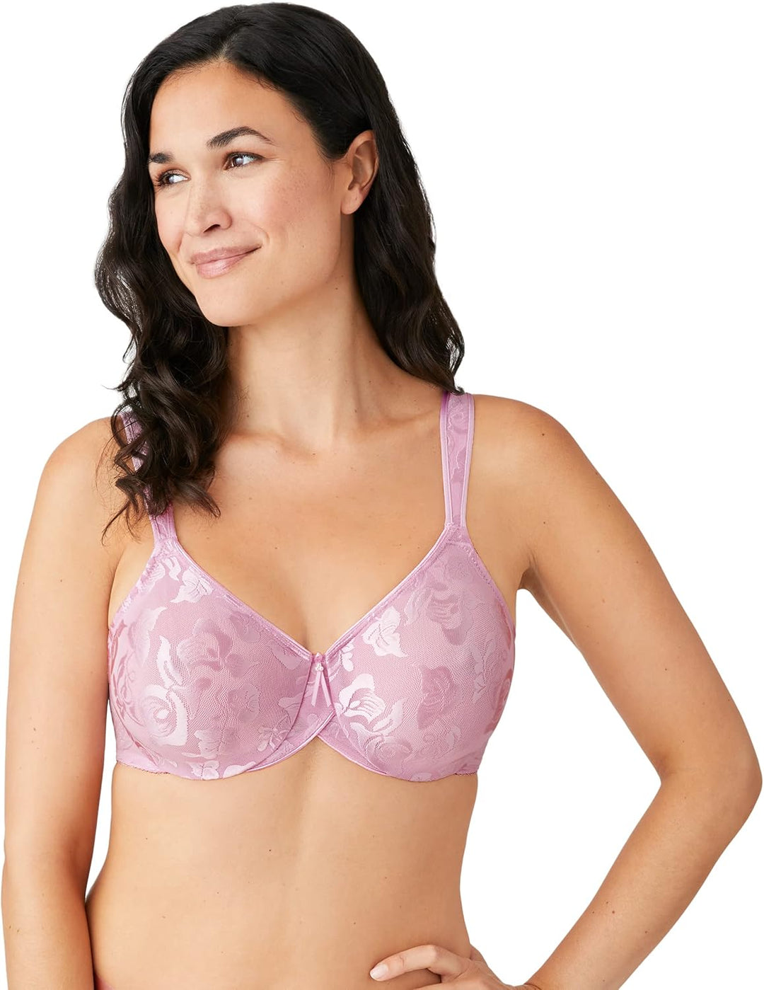 Wacoal Damen Awareness Eness Bügel BH, Undurchsichtige 100E Duftend Lila, 100E Duftend Lila