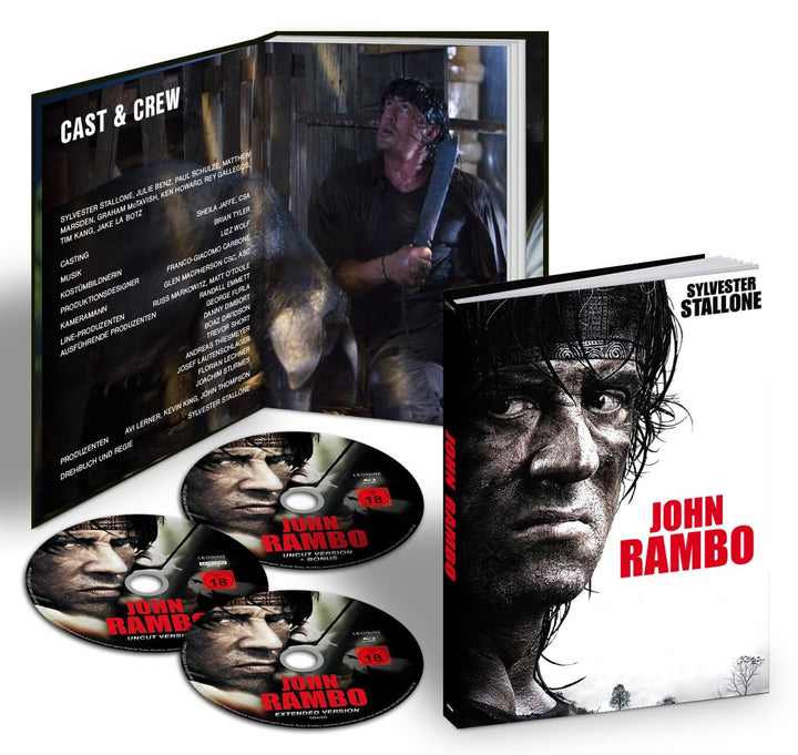 John Rambo UHD SE (Lim. Mediabook) [Blu-ray], Blu-ray