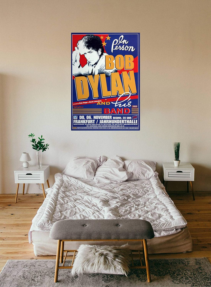 Bob Dylan and His Band - The Essential, Frankfurt 2003 » Konzertplakat/Premium Poster | Live Konzert