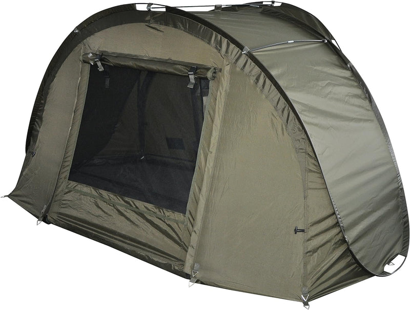 MK-Angelsport Pop Up Bivvy (Masse:252x131x124cm) Wurfzelt Festivalzelt Anglerzelt Angelzelt Fischerz