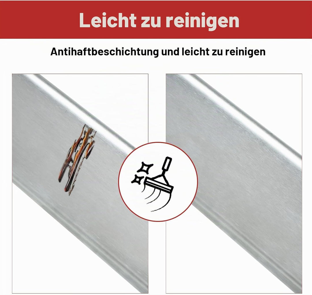 Delixike 7635 Edelstahl Brennerabdeckungen Flavorizer Bar für Weber Spirit E210 E220 S210 S220(mit v