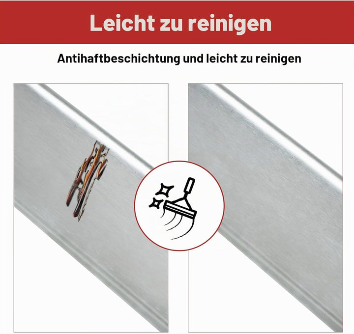 Delixike 7635 Edelstahl Brennerabdeckungen Flavorizer Bar für Weber Spirit E210 E220 S210 S220(mit v