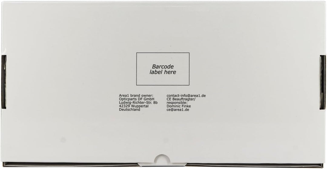 Area1 Universal Motorrad Rückspiegel Paar e-geprüft 2x M10 Rechtsgewinde + Linksgewindeadapter, pass