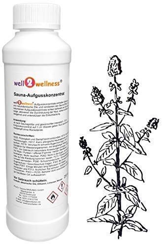 well2wellness® Saunaaufguss Konzentrat Minze 250 ml