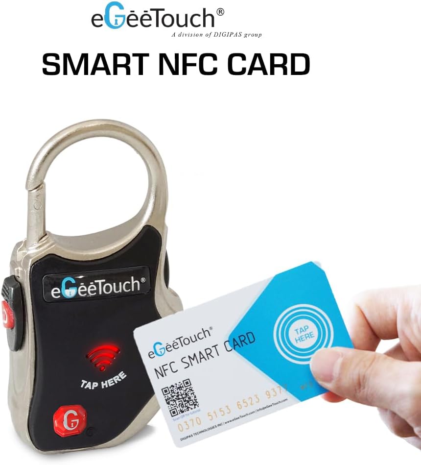 NFC für alle eGeeTouch Smart Locks (20 Karten), 20 Karten