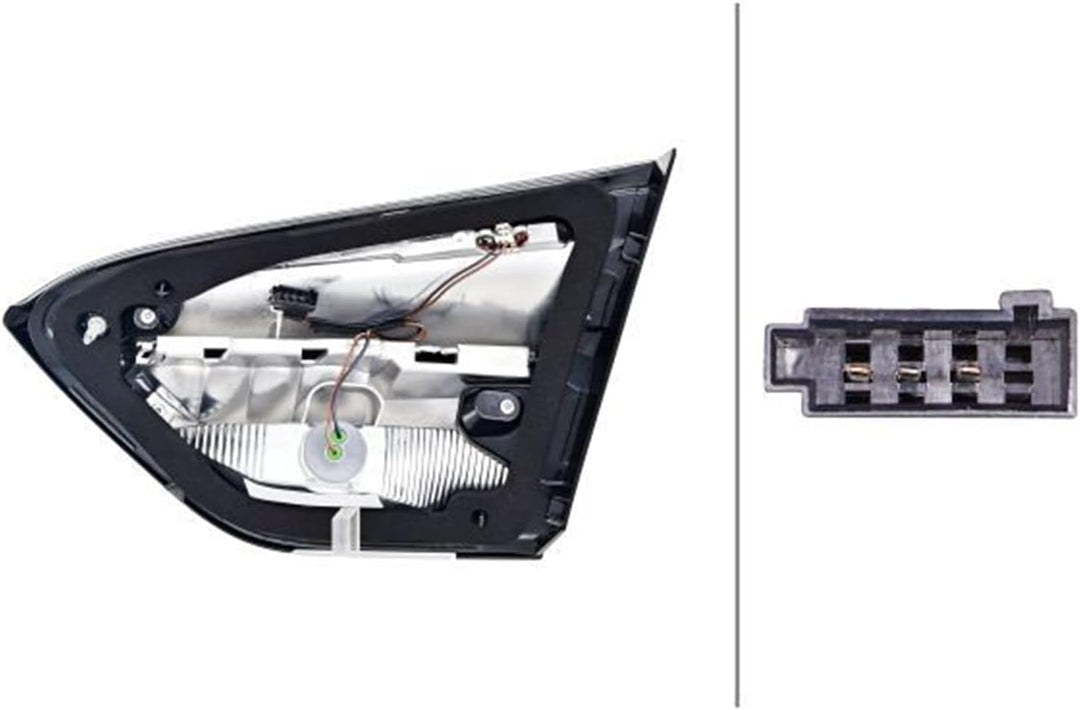 Hella 2TZ 015 696-111 Heckleuchte - LED - innerer Teil - ECE - für Rechtsverkehr - links, links