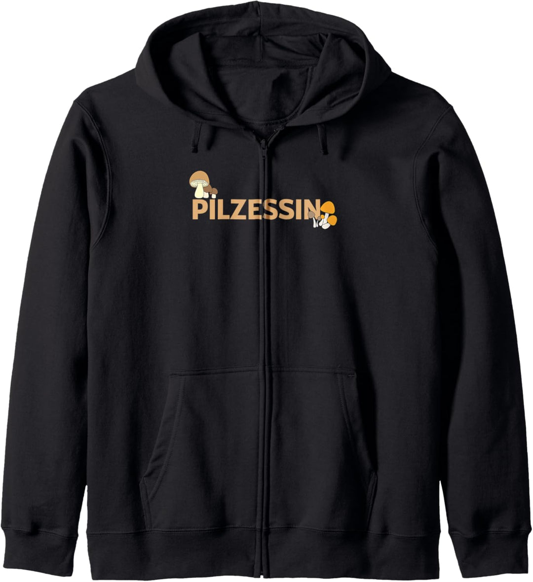 Pilzessin Pilzsammlerin Pilze Steinpilz Jäger Sammler Kapuzenjacke