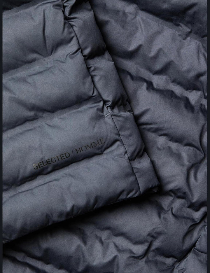 Selected Homme male Steppjacke Gefütterte M Blau, M Blau