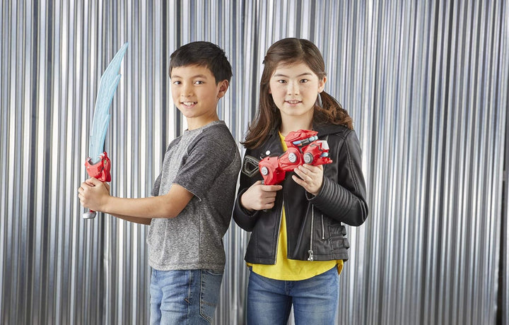 Power Rangers E5897EU4 Beast Morphers Gepardenklinge TV-Serie Roter Ranger Rollenspiel Spielzeug Che