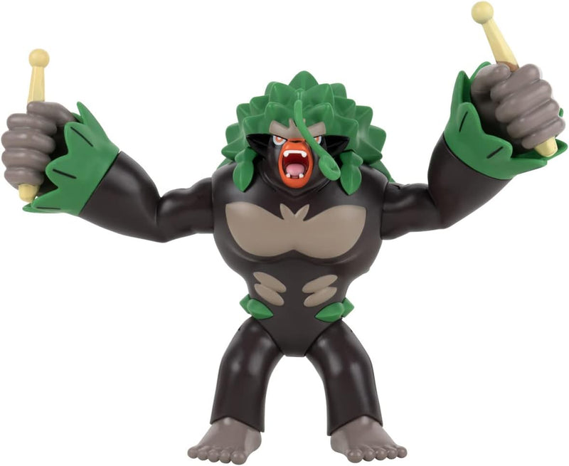 BANDAI - Pokémon – Figur legendär, 30 cm – Gorythmic – JW0182