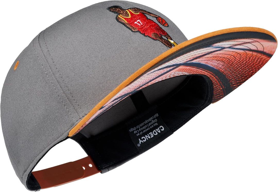 Cadency® Snapback Caps Herren und Damen, Einzigartig, Individuelle Themen Caps, Basecap gerader Schi