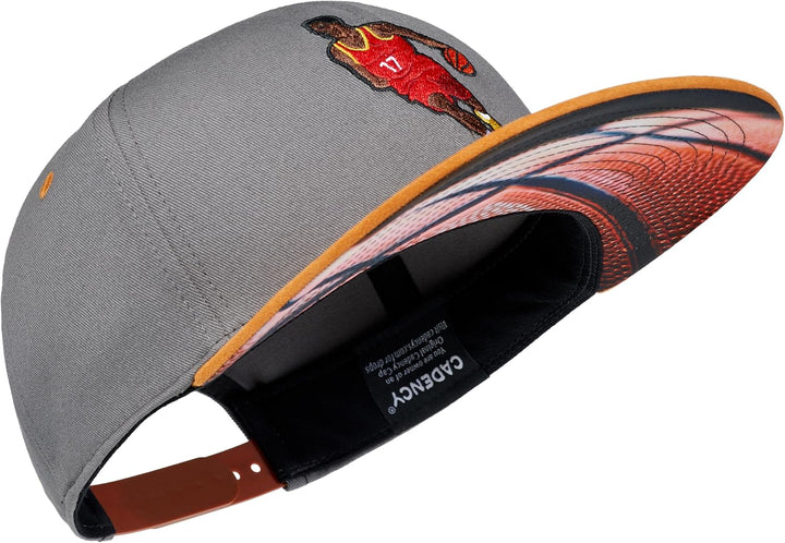Cadency® Snapback Caps Herren und Damen, Einzigartig, Individuelle Themen Caps, Basecap gerader Schi