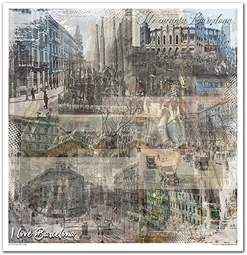 ITD Collection - Scrapbook-Paket 310 x 320 mm, Scrapbook-Papier, Dekopapier, Decoupage, Kartenherste