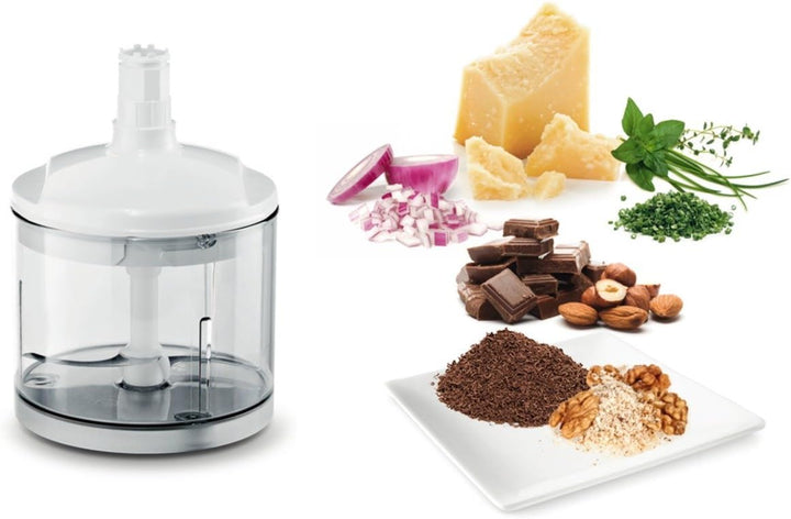 Bosch MSM64110 ergonomischer Stabmixer mit Edelstahl-Mixfuss QuattroBlade (450 W)